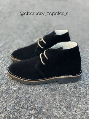 ДЕЗЕРТЫ AB.Z. 3612/2 Negro — С ДВОЙНЫМИ ШНУРКАМИ