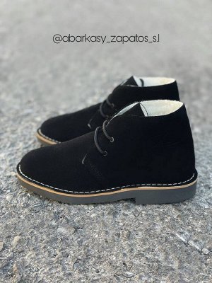 ДЕЗЕРТЫ AB.Z. 3612/2 Negro — С ДВОЙНЫМИ ШНУРКАМИ