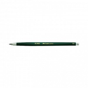 Карандаш цанговый 2.0 мм Faber-Castell TK® 9400 HB зелёный