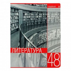 Тетрадь предм Контрасты 48л лин Литература