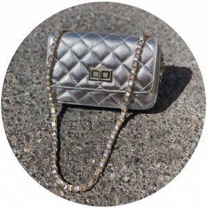 Сумка с цепочкой PELLE · COCO · (450) Plata