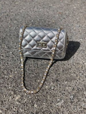 Сумка с цепочкой PELLE · COCO · (450) Plata