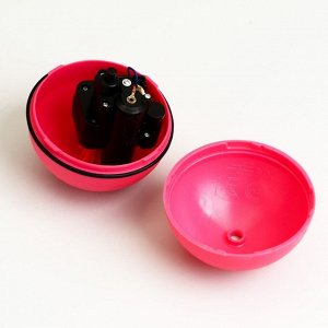 Интерактивная игрушка-шар с непредсказуемой траекторией, 8,3 см, розовая