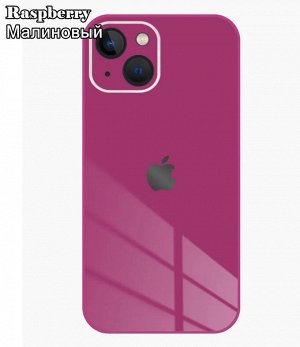Premium Стеклянный Силиконовый чехол для Iphone с защитой камеры