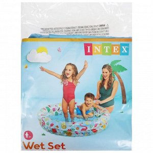 Бассейн надувной INTEX «Фрукты», 122x25 см, от 2 лет, 59421NP