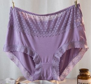 Трусы женские из вискозы цвет Сиреневый