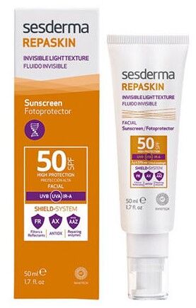 Сесдерма Cолнцезащитное сверхлегкое cредство СПФ 50, 50 мл (Sesderma, Repaskin)