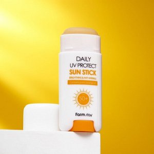 Солнцезащитный стик "FarmStay" SPF50, 16 г