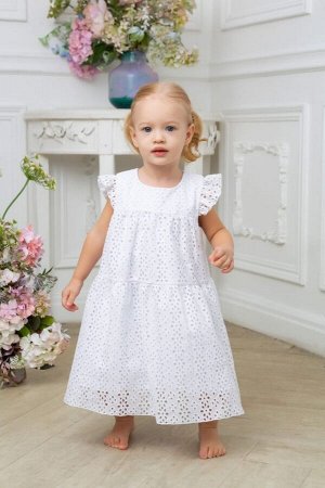 85-23162 Платье летнее "Марбелья"/цвет белый(жасмин)