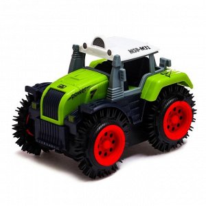 Трактор-перевёртыш «Хозяин фермы», работает от батареек, МИКС, в пакете