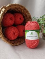 Пряжа Мягкий хлопок/цвет Коралл(050)