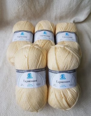 Пряжа Гармония/цвет Шампанское(031)