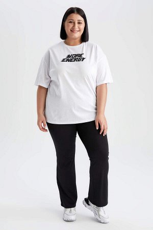 Футболка белая OVERSIZE