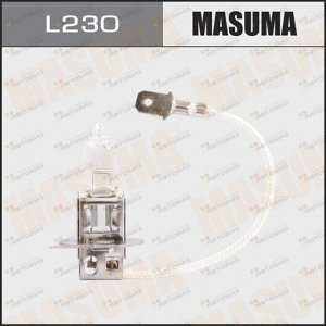 Лампа галогенная Masuma CLEARGLOW H3 12v 55W (3000K) L230