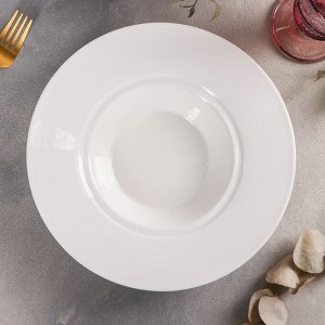 Тарелка для пасты Magistro «Бланш», d=25 см
