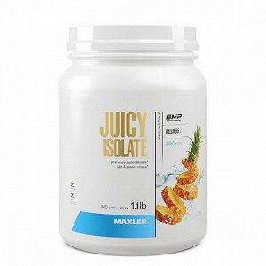 Протеин MAXLER Juicy Isolate - 500 гр (банка)