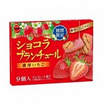 Bourbon cookies / Печенье &quot;Языки с клубничным кремом&quot; 40 гр