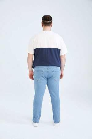 Узкие джинсы DF Plus Plus размера Pedro с нормальной талией и зауженными штанинами
