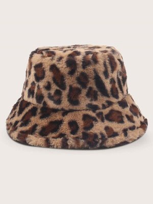 Шляпа с леопардовым узором