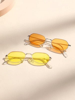 2шт Солнцезащитные очки с тонированными линзами