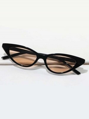 Солнцезащитные очки 'кошачий глаз' с тонированными линзами
