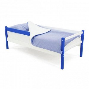 Детская кровать-тахта Svogen сине-белый