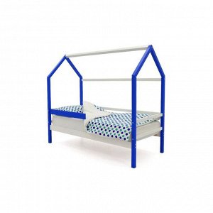 Клик Мебель Детская кровать-домик Бельмарко Svogen сине-белый