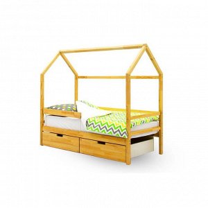 Детская кровать-домик Бельмарко Svogen натура