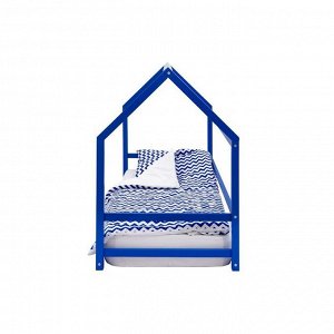 Детская кровать-домик Монтессори Бельмарко Svogen синий