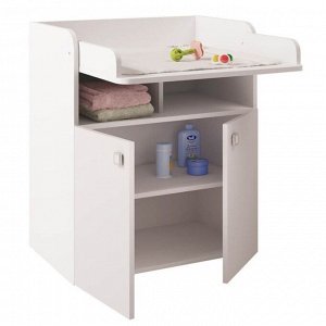 Комод пеленальный Polini kids Simple 1270, цвет белый