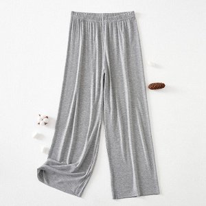 Женские трикотажные брюки, цвет серый