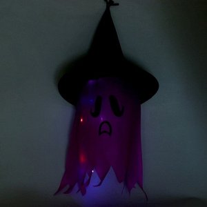 Карнавальная подвеска световая «Ужастик», цвет фиолетовый