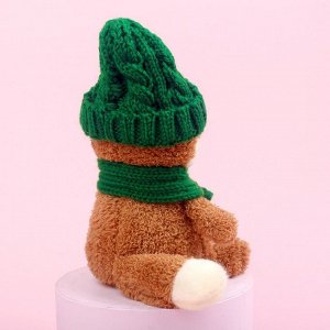 Мягкая игрушка «Лисёнок в шапке и шарфике»