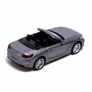 Машина металлическая BMW Z4M40i, 1:38, инерция, открываются двери, цвет красный