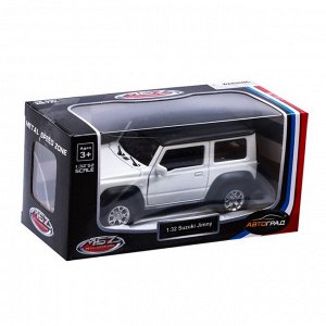 Машина металлическая SUZUKI JIMNY, 1:32, инерция, открываются двери, цвет белый