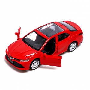 Машина металлическая TOYOTA CAMRY, 1:43, инерция, открываются двери, цвет белый