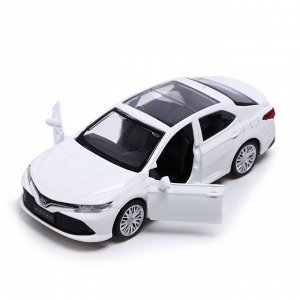 Машина металлическая TOYOTA CAMRY, 1:43, инерция, открываются двери, цвет белый