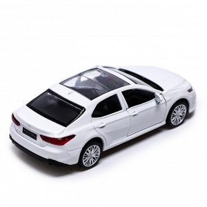 Машина металлическая TOYOTA CAMRY, 1:43, инерция, открываются двери, цвет белый