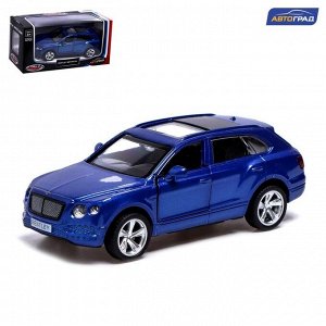 Машина металлическая BENTLEY BENTAYGA, 1:45, инерция, открываются двери, цвет коричневый