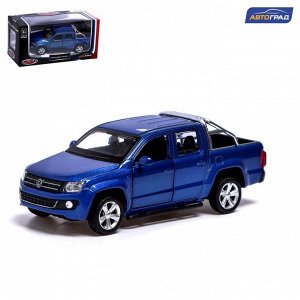 Машина металлическая VOLKSWAGEN AMAROK, 1:46, инерция, открываются двери, цвет белый