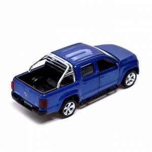 Машина металлическая VOLKSWAGEN AMAROK, 1:46, инерция, открываются двери, цвет белый