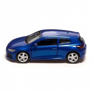 Машина металлическая VOLKSWAGEN SCIROCCO R1, 1:38, инерция, открываются двери, цвет красный