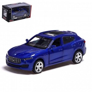 Машина металлическая MASERATI LEVANTE, 1:43, инерция, открываются двери, цвет бежевый