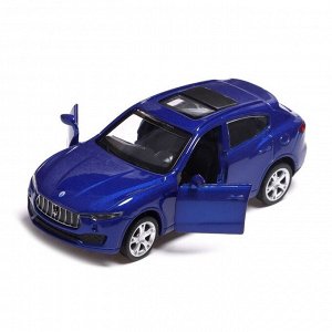 Машина металлическая MASERATI LEVANTE, 1:43, инерция, открываются двери, цвет бежевый