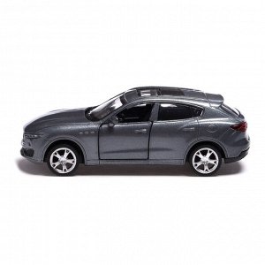 Машина металлическая MASERATI LEVANTE, 1:43, инерция, открываются двери, цвет бежевый