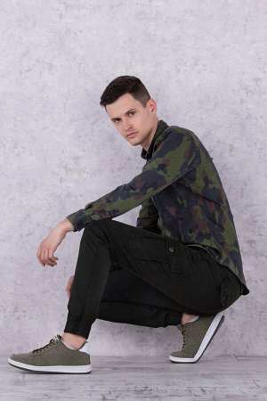 Рубашка с длинным рукавом мужская