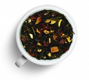 Зелёный листовой чай "Дыня с карамелью", 100г
