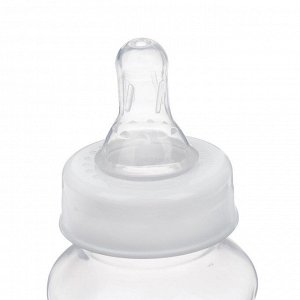 Бутылочка для кормления, классическое горло, приталенная, 150 мл., от 0 мес., цвет белый