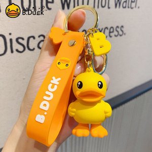 Брелок для ключей/сумок уточка B.Duck желтая