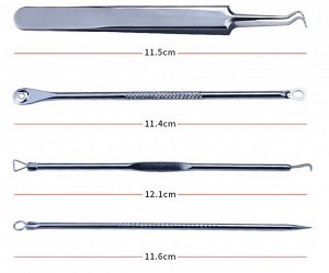 Набор инструментов для удаления акне и чёрных точек